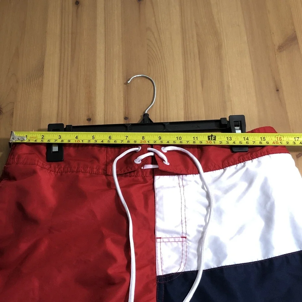 Washington Capitals G-III NHL Swim Trunks Board Shorts Mens Red Navy White Sz L